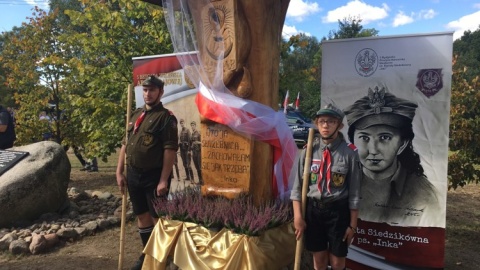 W Lipowej i Zwierzyńcu upamiętnili Danutę Siedzikównę, ps. Inka/fot. Elżbieta Rupniewska