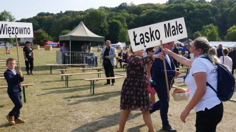 Jedne z ostatnich w tym roku dożynek gminnych w województwie kujawsko-pomorskim obchodzą rolnicy z 33 sołectw tej gminy oraz mieszkańcy Koronowa./fot. Adam Hibner