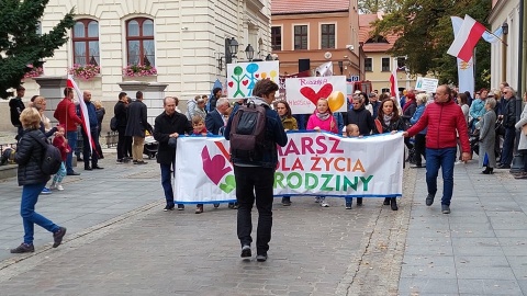 Marsz dla Życia i Rodziny przeszedł ulicami Bydgoszczy po raz dziewiąty/fot. Michał Jędryka