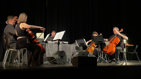 Stefan Wesołowski na Festiwalu Fonomo. Fot. Tomasz Kaźmierski