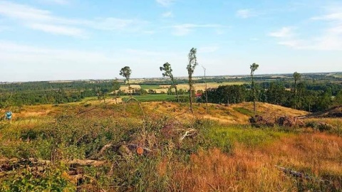 1 maja otwarta zostanie ścieżka na najwyższy punkt widokowy, gdzie będzie można podziwiać krajobrazy z czterech stron świata./fot. nadesłane