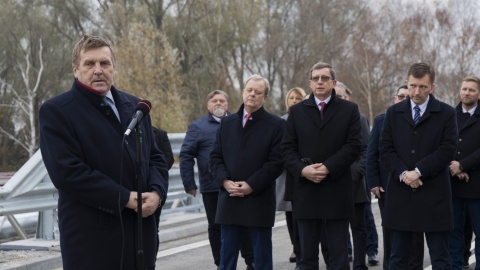 Sam obiekt oraz drogi dojazdowe zostały wykonane tak, by w przyszłości mogły stanowić część obwodnicy Kruszwicy w ciągu drogi krajowej nr 62. Fot. KPUW