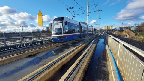 Trwa budowa kolejnych elementów wiaduktu w ciągu ul. Wojska Polskiego. Fot. UM w Bydgoszczy