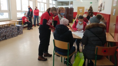 Magazyn „Szlachetnej Paczki" w Koronowie./fot. Tatiana Adonis