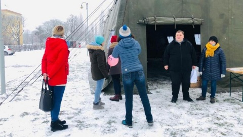 W niedzielę 12 grudnia pod bydgoską bazyliką odbędzie się „Niehandlowa Niedziela", czyli bezpieniężna wymiana rzeczy wszelakich./fot. Daria Zakrzewska