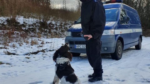 Michał Stachura to nasz kolega-policjant, przewodnik psa służbowego - piszą policjanci/fot. materiały policji