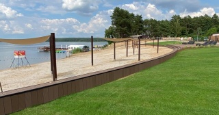 Plaża w Pieczyskach otwarta po remoncie. Tak jeszcze nie było [zdjęcia]