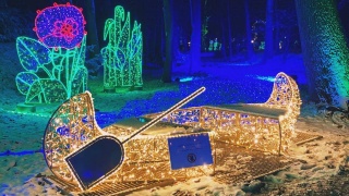 Budują park iluminacji w Myślęcinku. Nowa atrakcja czynna od listopada