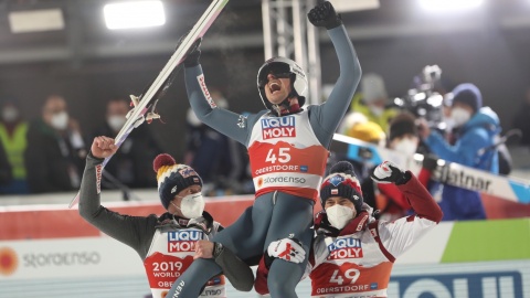 Narciarskie MŚ - Piotr Żyła mistrzem świata w Oberstdorfie