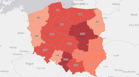 Prawie 17 tys. nowych zakażeń koronawirusem w kraju, 863 w Kujawsko-Pomorskiem