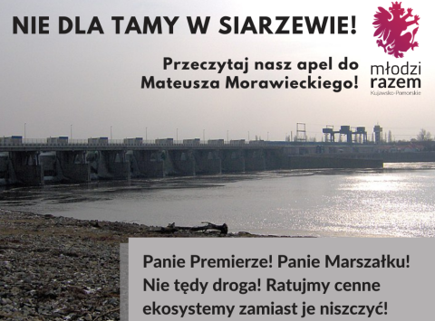 Młodzi na tamie: - Ta inwestycja ma więcej minusów, niż plusów