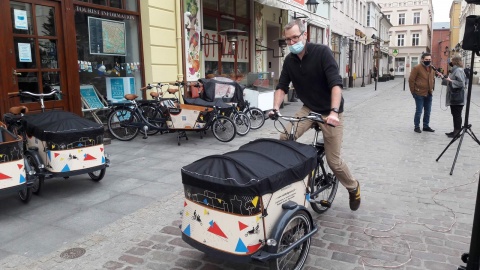 Pomysłowy pojazd czyli rower cargo. Do wypożyczenia w Bydgoszczy [zdjęcia, wideo]