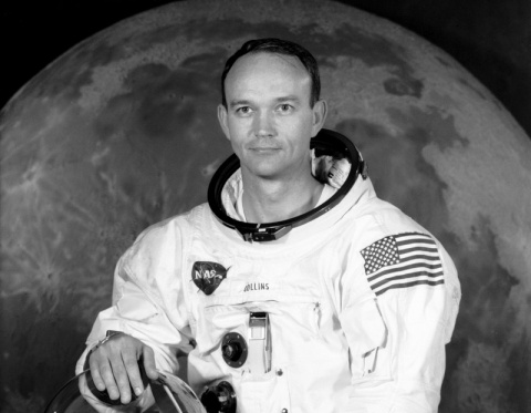 Nie żyje Michael Collins, astronauta z pierwszej załogowej wyprawy na Księżyc