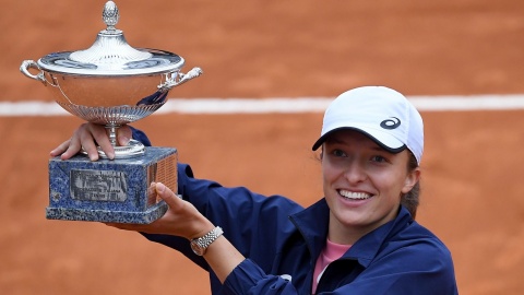 Turniej WTA w Rzymie - Genialna Świątek z trzecim tytułem, historyczny wynik Polki