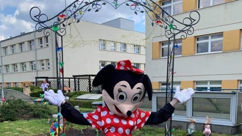 Zaczarowany ogród gotowy Chore dzieci podziwiają go z okien szpitala [zdjęcia]