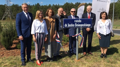 Zbudował Centrum Onkologii w Bydgoszczy, teraz jest patronem ronda