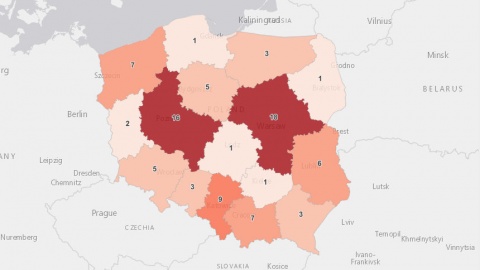 Ministerstwo Zdrowia: 96 nowych zakażeń koronawirusem w Polsce, 5 w Kujawsko-Pomorskiem