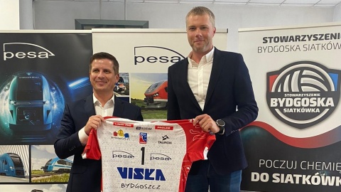 Tauron 1. Liga - PESA S.A. dołącza do grona sponsorów Visły Bydgoszcz