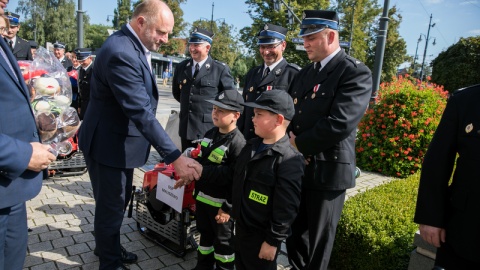 Ochotnicza Straż Pożarna z regionu dostała nowoczesne motopompy