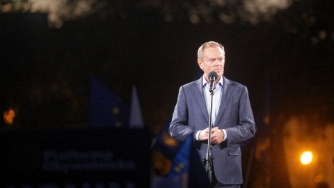 Tusk: to my bronimy konstytucji, to my bronimy Polski przez uzurpatorami