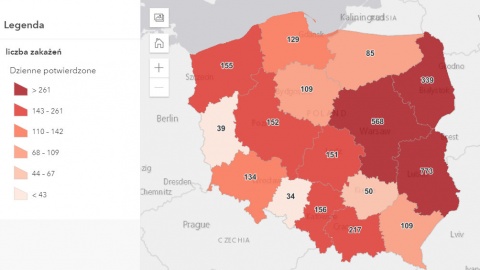 Koronawirus w Polsce: 3236 nowych przypadków zakażenia, 109 w Kujawsko-Pomorskiem