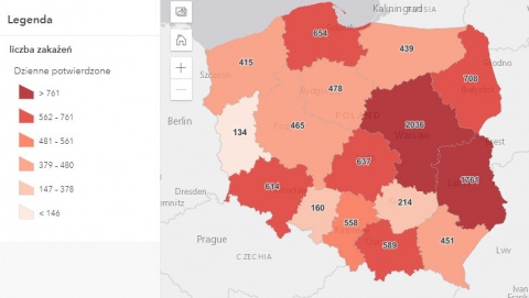 Koronawirus w Polsce: 10 429 nowych przypadków zakażenia, 478 w Kujawsko-Pomorskiem