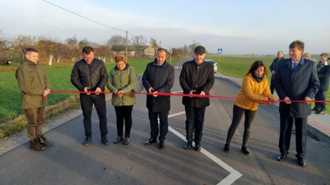 Rządowe wsparcie i wyremontowana droga w Kęsowie