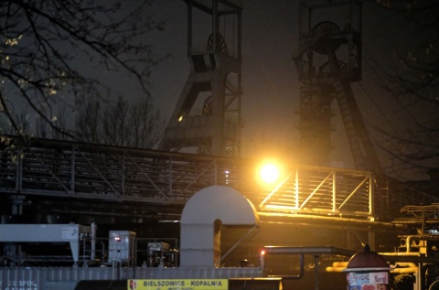 Akcja w kopalni Bielszowice: ratownicy dotarli do poszukiwanego górnika
