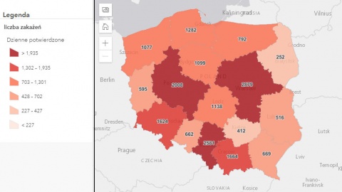 Koronawirus w Polsce: spada liczba nowych zakażeń, nadal dużo zgonów