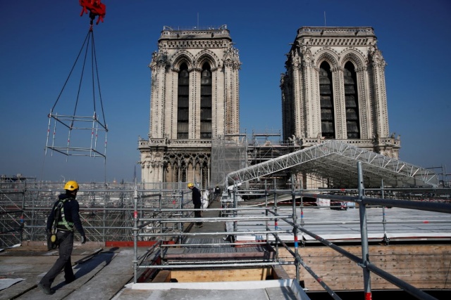 Dziękujemy Polakom za przywiązanie do katedry. Druga rocznica pożaru Notre Dame