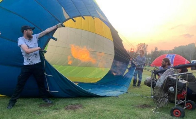 Balony na niebie nad Rypinem 20 załóg w gotowości. A pogoda W kratkę...[program, relacja, zdjęcia]