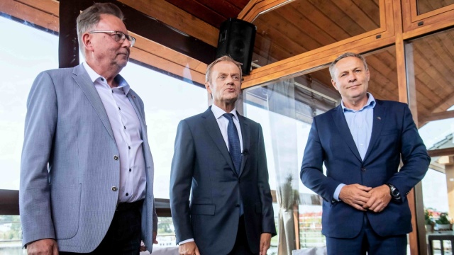 Donald Tusk w Nakle: rządzący muszą się przestraszyć perspektywy przegranych wyborów [zdjęcia]