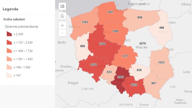 Koronawirus w Polsce: 25,5 tys. nowych zakażeń. Kujawsko-Pomorskie: 1490