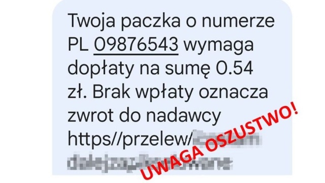 Uwaga na SMS-y dotyczące paczek i rzekomo nieudanych doręczeń Nie klikać [zdjecia]