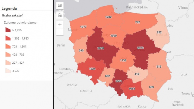 Koronawirus w Polsce: spada liczba nowych zakażeń, nadal dużo zgonów