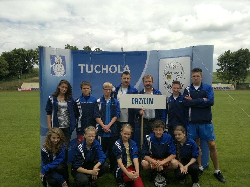 Londyn - Tuchola, czyli igrzyska w 2012 roku. Ekipa z Drzycimia. Fot. Facebook