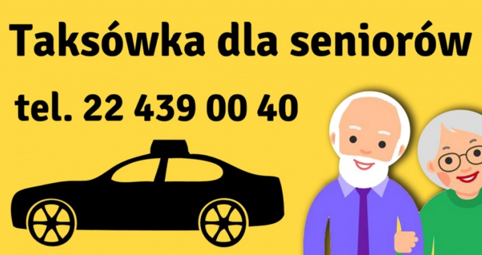 „Taksówka dla seniorów” działa w Inowrocławiu od 2018 roku