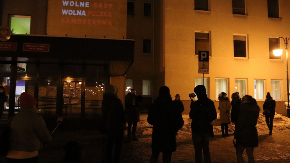 Solidarnościowa akcja sędziów we Włocławku