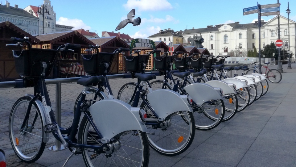 Nowy sezon wypożyczania rowerów miejskich w Bydgoszczy rozpoczyna się w poniedziałek (1 marca)/fot. Archiwum