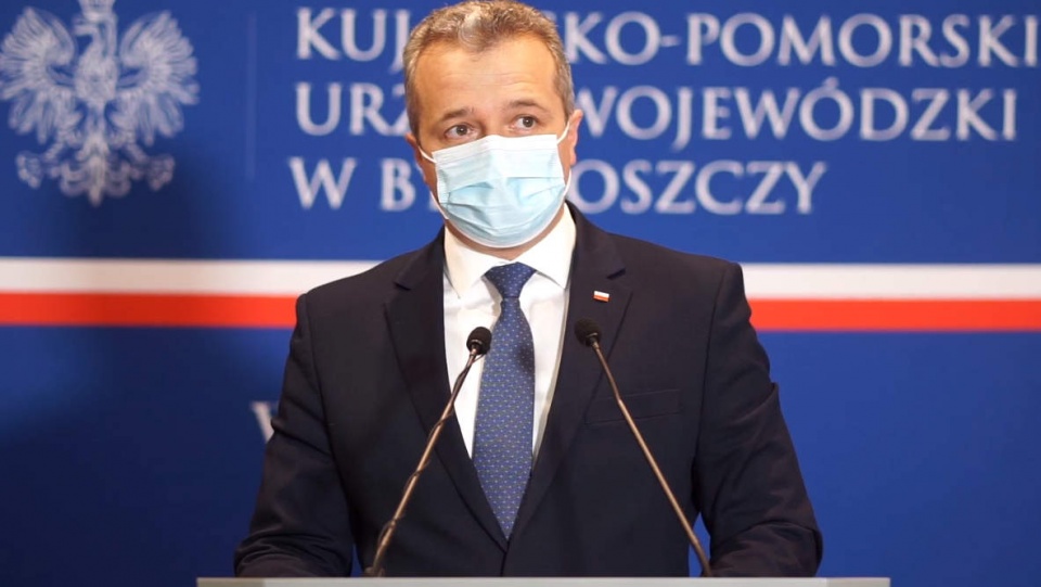 Wojewoda ponowił apel do medyków, aby zgłaszali się do szpitali covidowych w Radziejowie i Grudziądzu. Fot. Nadesłane