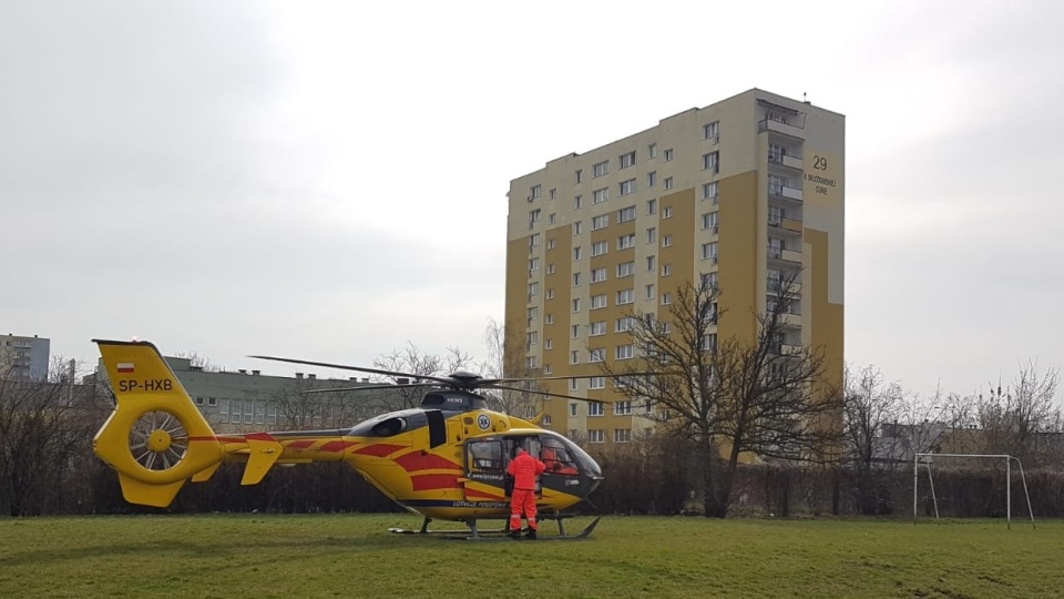 Lotnicze Pogotowie Ratunkowe na bydgoskich Bartodziejach/fot. Bydgoszcz 998