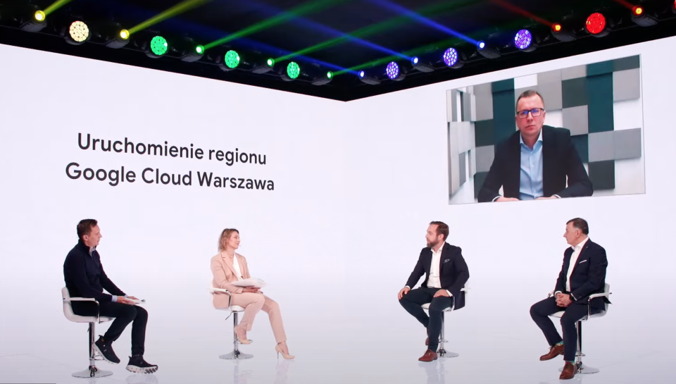 Google Cloud to centrum przetwarzania danych i usług w chmurze. Fot. Zrzut z ekranu