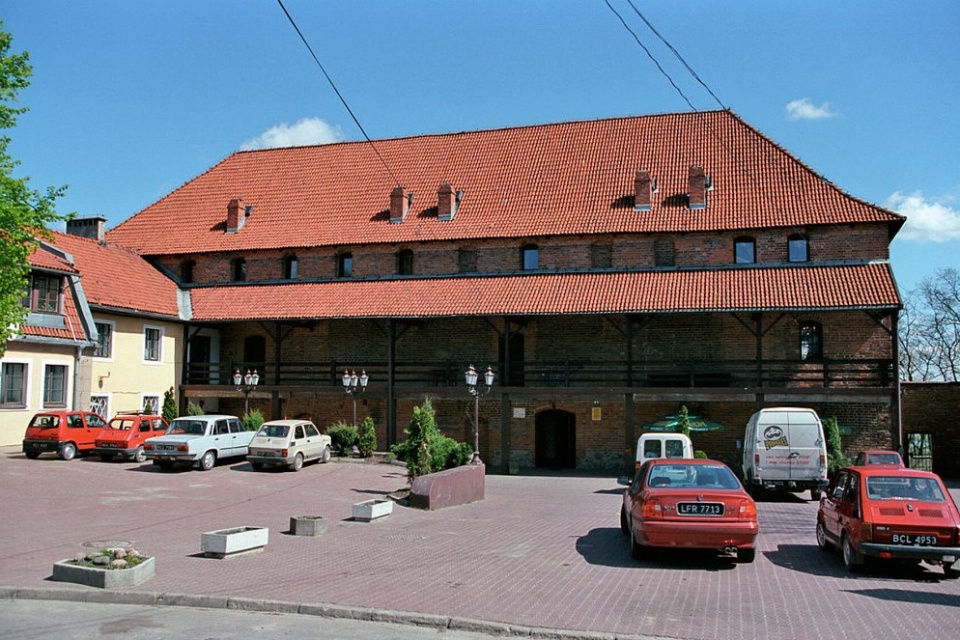Siedziba Centrum Kultury Zamek w Nowem nad Wisłą/fot. Jerzy Strzelecki, Wikipedia