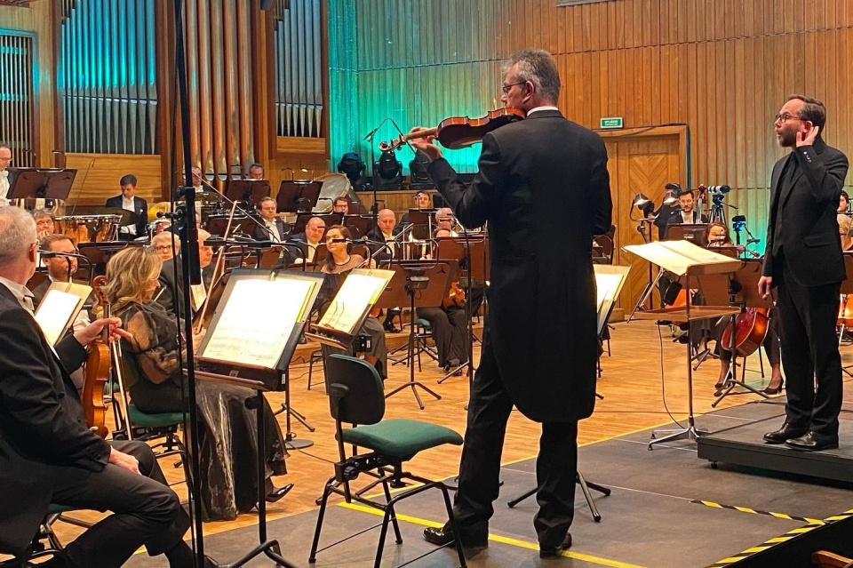 Materiał został zarejestrowany w ostatnią niedzielę w Filharmonii Pomorskiej/fot. Magda Jasińska