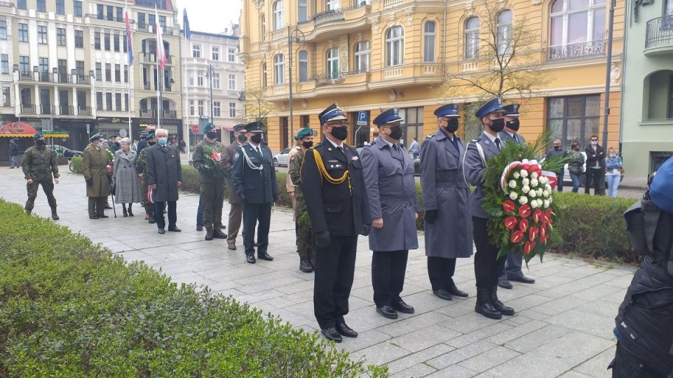 Obchody 230. rocznicy uchwalenia Konstytucji 3 Maja w Bydgoszczy/fot. Jolanta Fischer