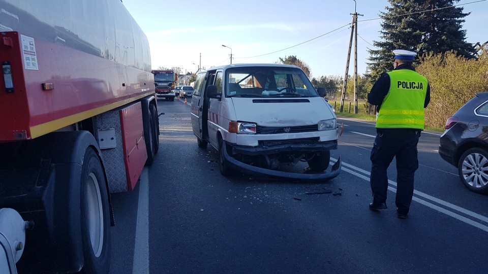 Wypadek w podbydgoskiej Brzozie/fot. Bydgoszcz 998