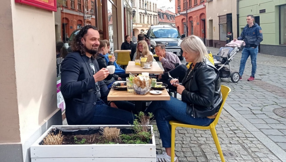 Ta toruńska restauracja otworzyła się dla gości od godz. 8:00. Katarzyna Prętkowska