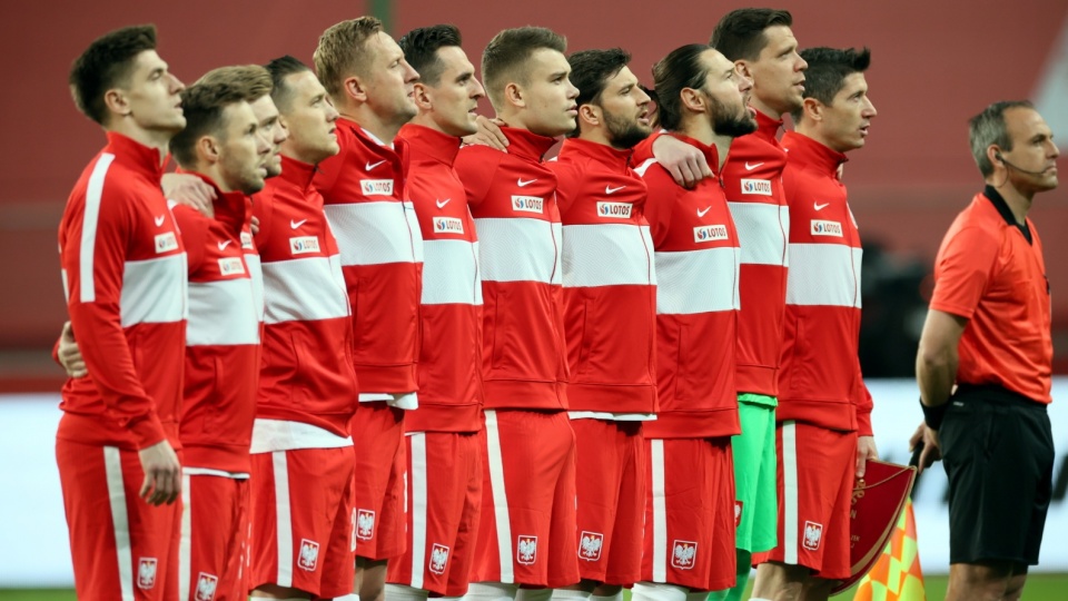 Reprezentacja w czasie wiosennego meczu eliminacji Mistrzostw Świata. Fot. PAP/Leszek Szymański