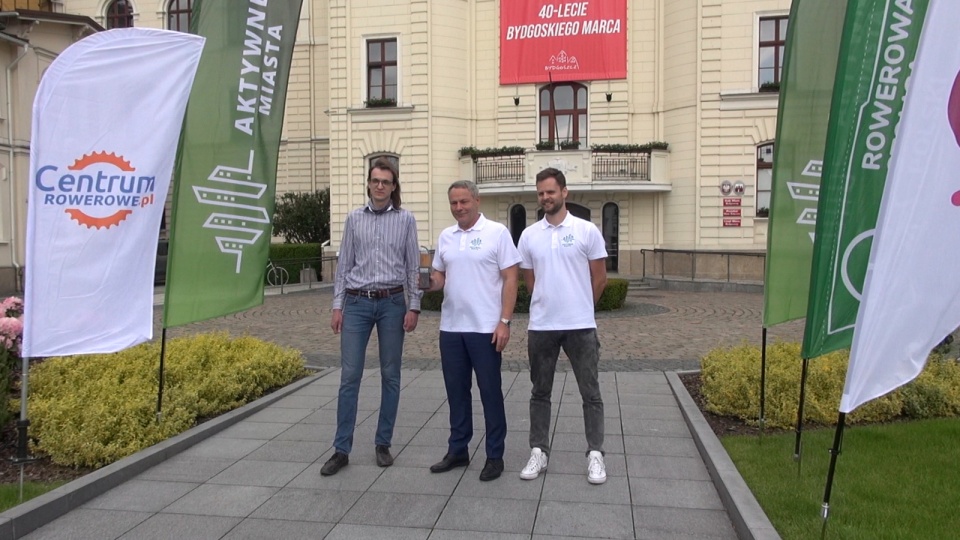 Konferencja inaugurująca Rowerową Stolicę Polski 2021. Fot. Janusz Wiertel