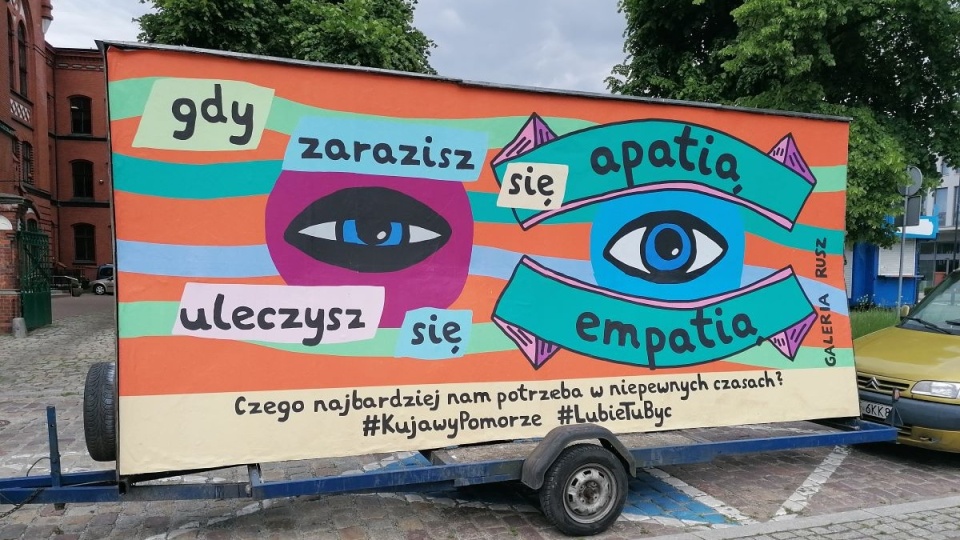 „Słownik Współczesnego Polaka" oraz mobilna wystawa, która objedzie nasz region – te dwa projekty Galerii Rusz w środę wystartowały w Toruniu/fot. Iwona Muszytowska-Rzeszotek